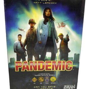 PANDEMIC teamwork game by Matt Leacock ZMAN GAMES 2012, NEW
